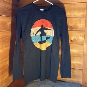 Long sleeve‎ snowboard shirt